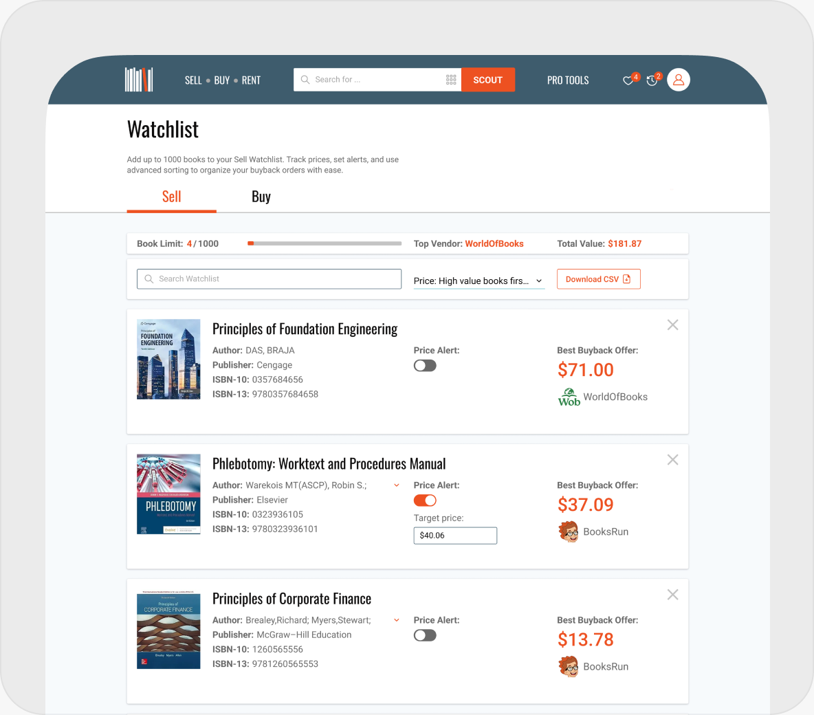 Scaling the Watchlist Experience